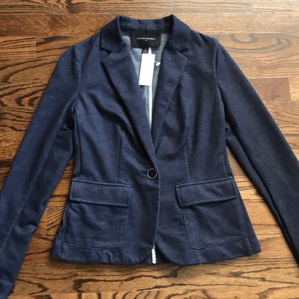 NWT, Banana Republic Chambray Blazer/Jacket!